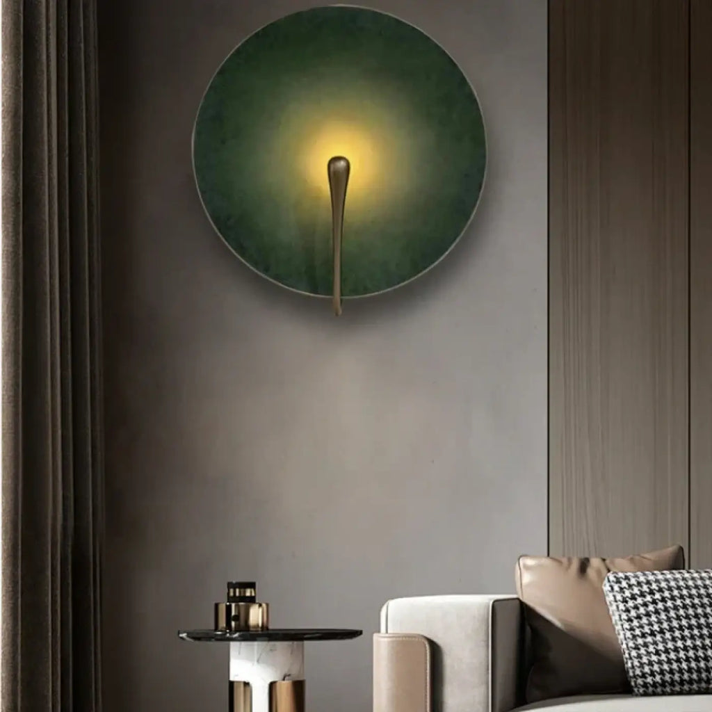 Applique murale disque rétro pour chambre, quatre coloris