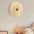 Applique murale donut ronde, blanc ou orange, blanc