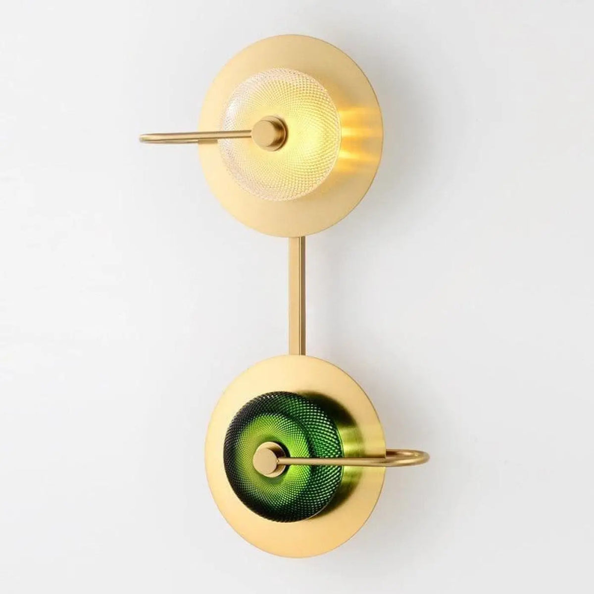 Applique murale dorée pour chambre, coloris doré ou vert