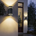 Applique extérieure LED cylindre, simple ou double