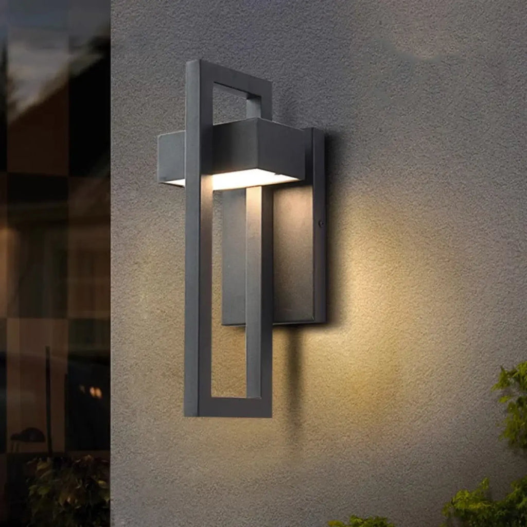 Applique extérieure géométrique, tailles S ou M