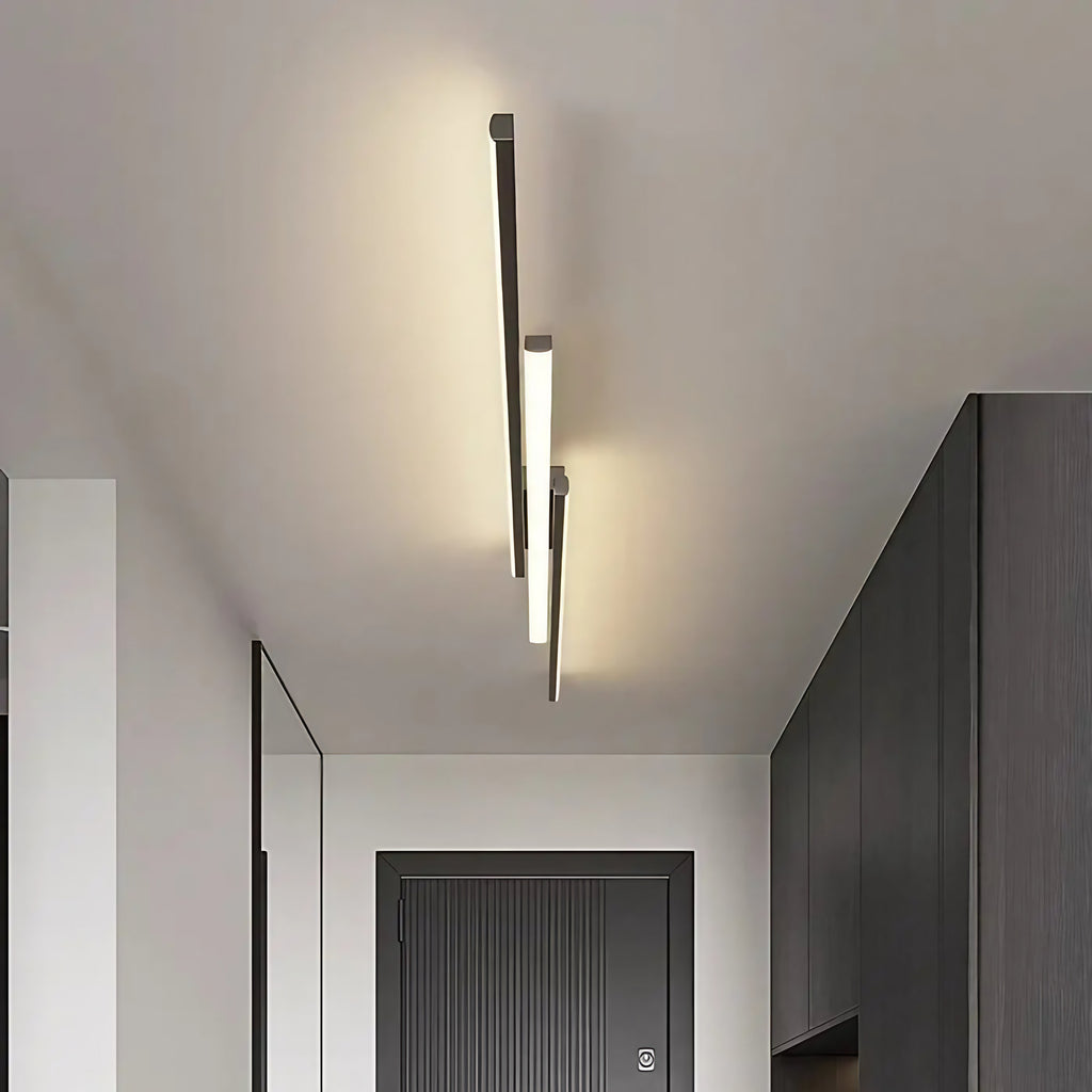 Applique murale LED fine pour couloir, tailles S, M et L