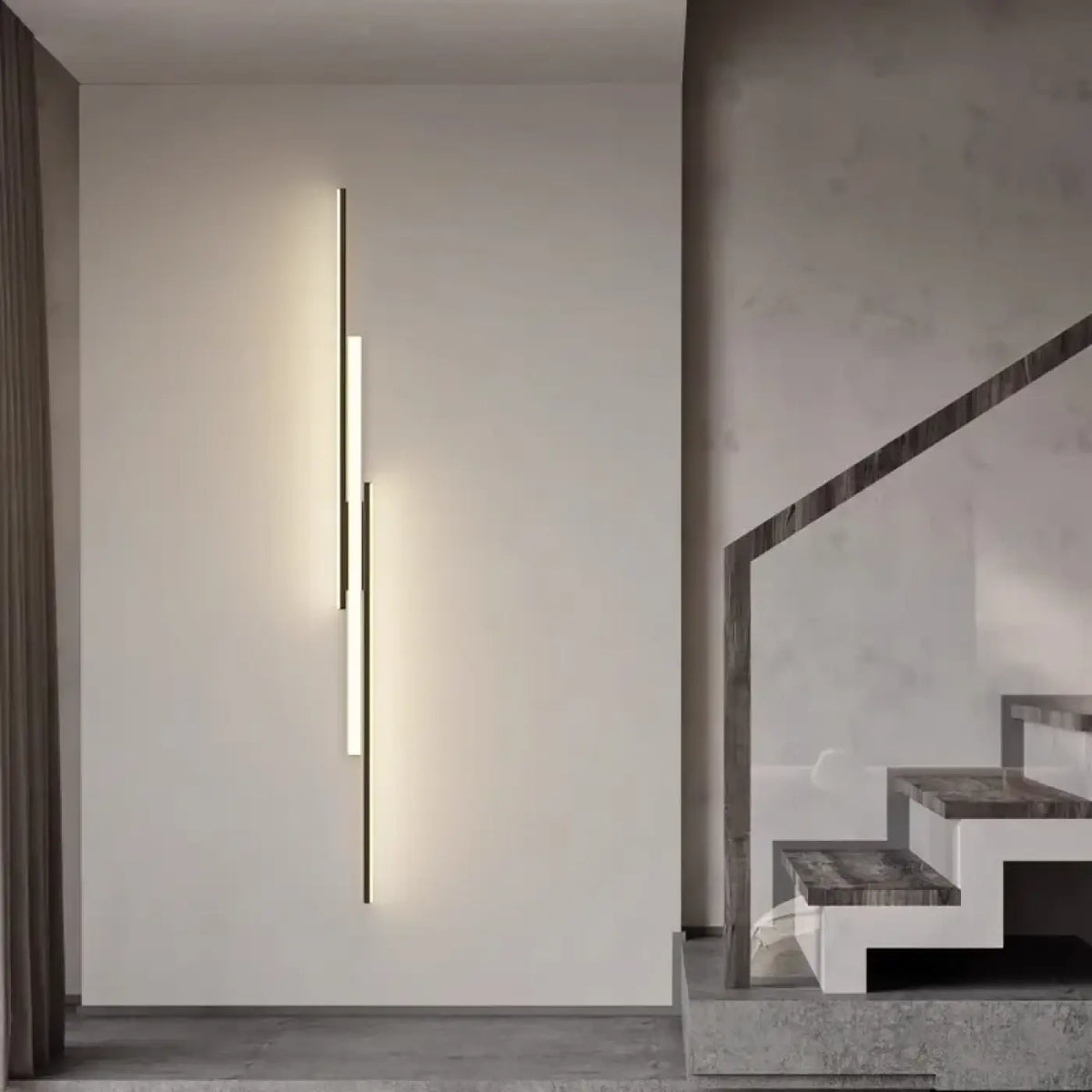 Applique murale LED fine pour couloir, tailles S, M et L
