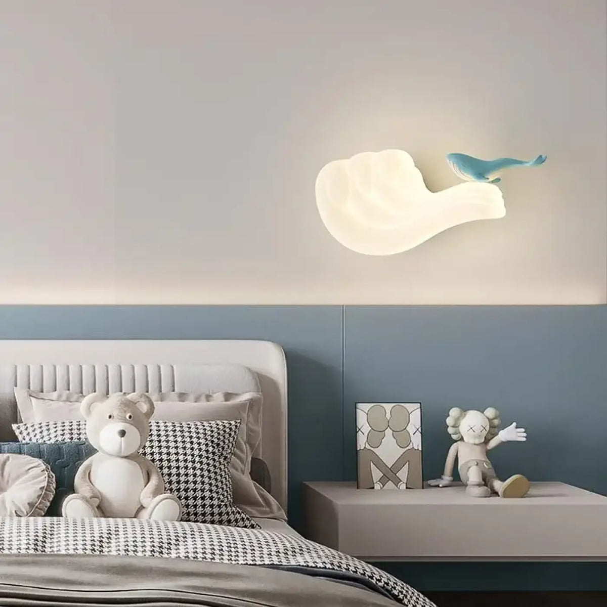 Applique murale en forme de main avec figurine, quatre modèles