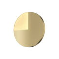Applique murale LED disque doré, quatre tailles de 18 à 44 cm
