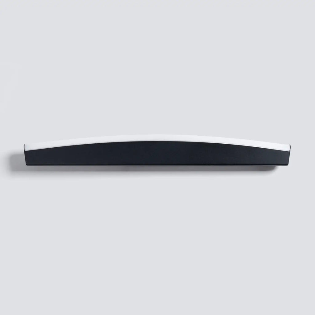 Applique bandeau LED aux bords en arc, 60 cm, éclairage vers le bas