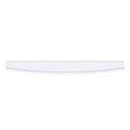 Applique bandeau LED aux bords en arc, 60 cm, éclairage vers le bas, blanc