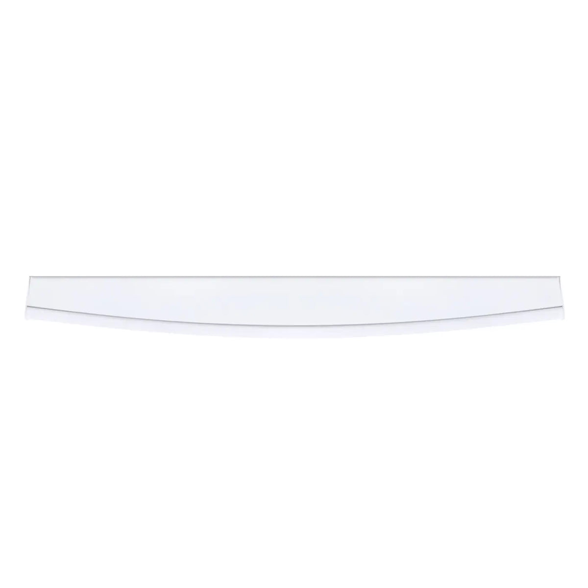 Applique bandeau LED aux bords en arc, 60 cm, éclairage vers le bas, blanc