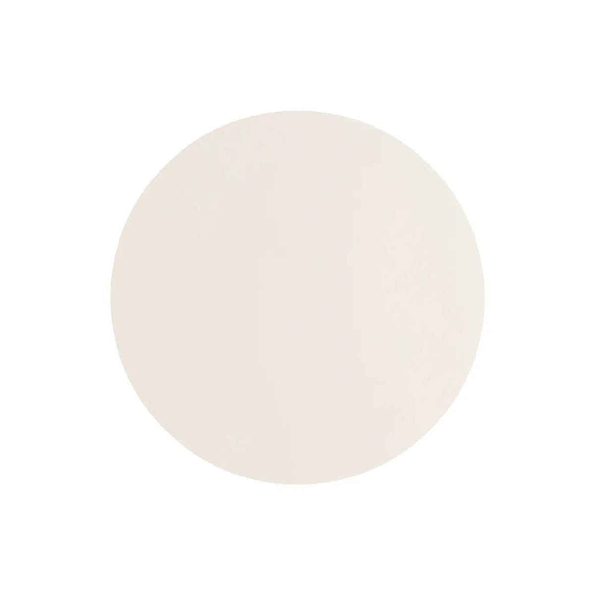Applique murale disque en acier à halo LED, 30 cm, 20 W, beige