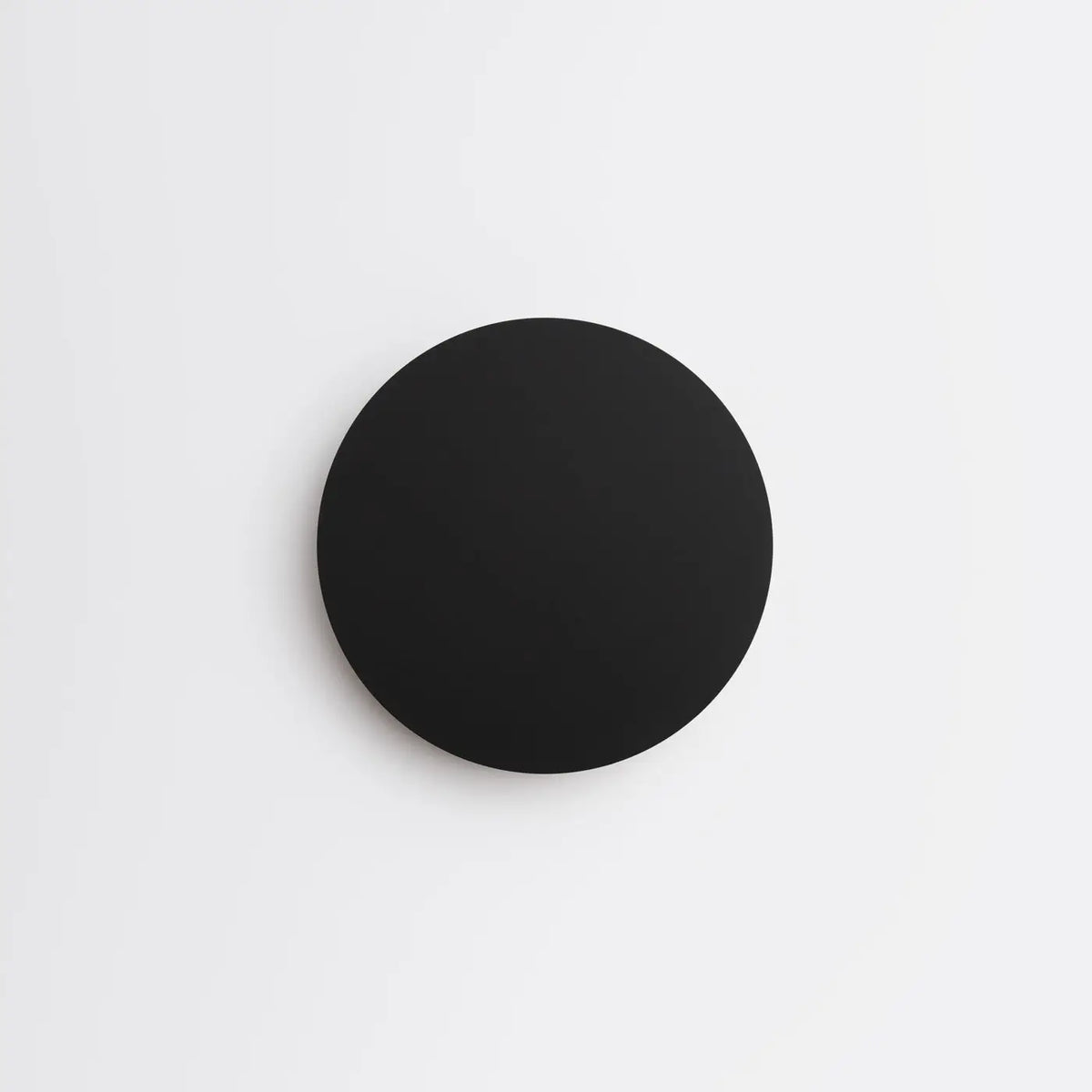 Applique murale disque en acier à halo LED, 30 cm, 20 W