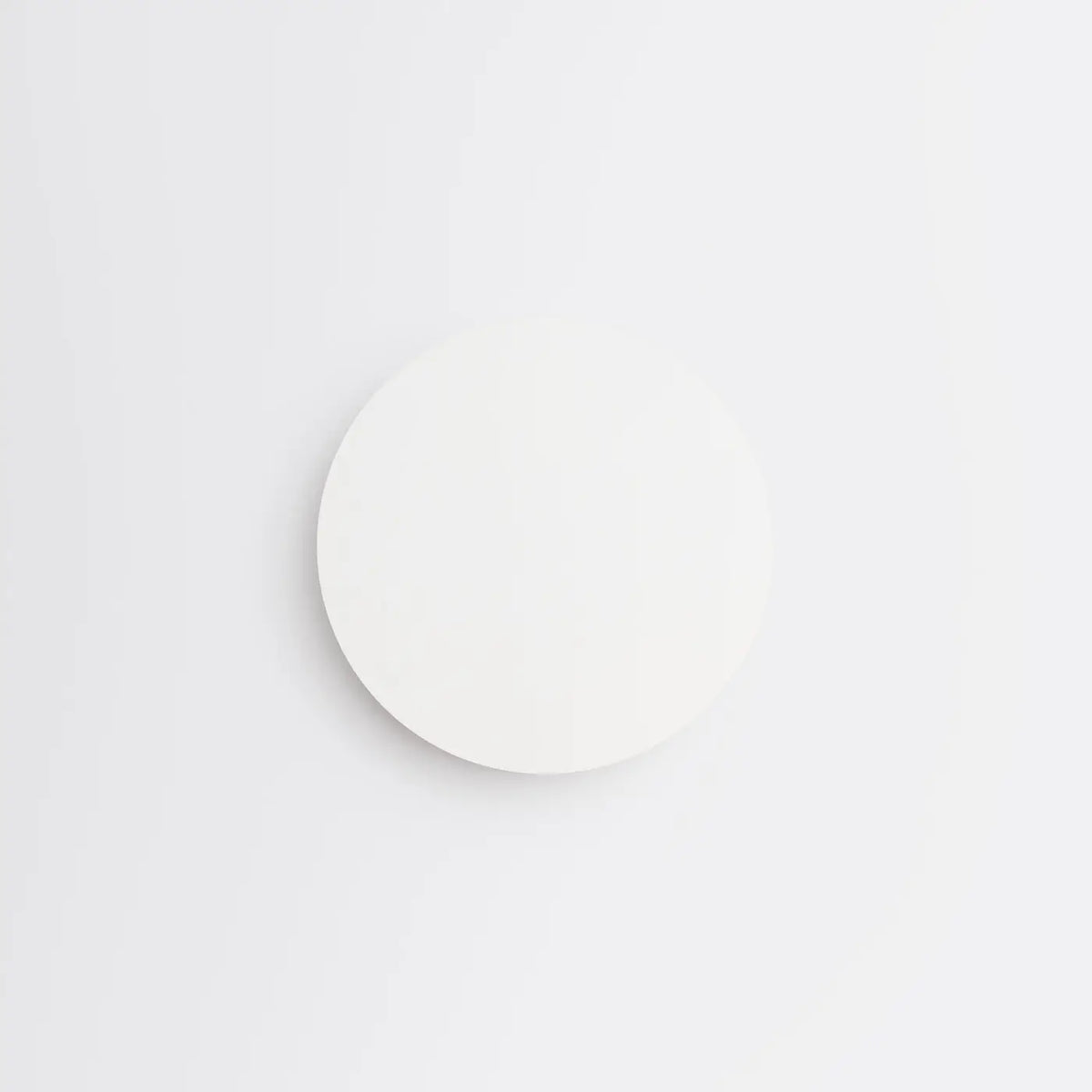 Applique murale disque en acier à halo LED, 30 cm, 20 W