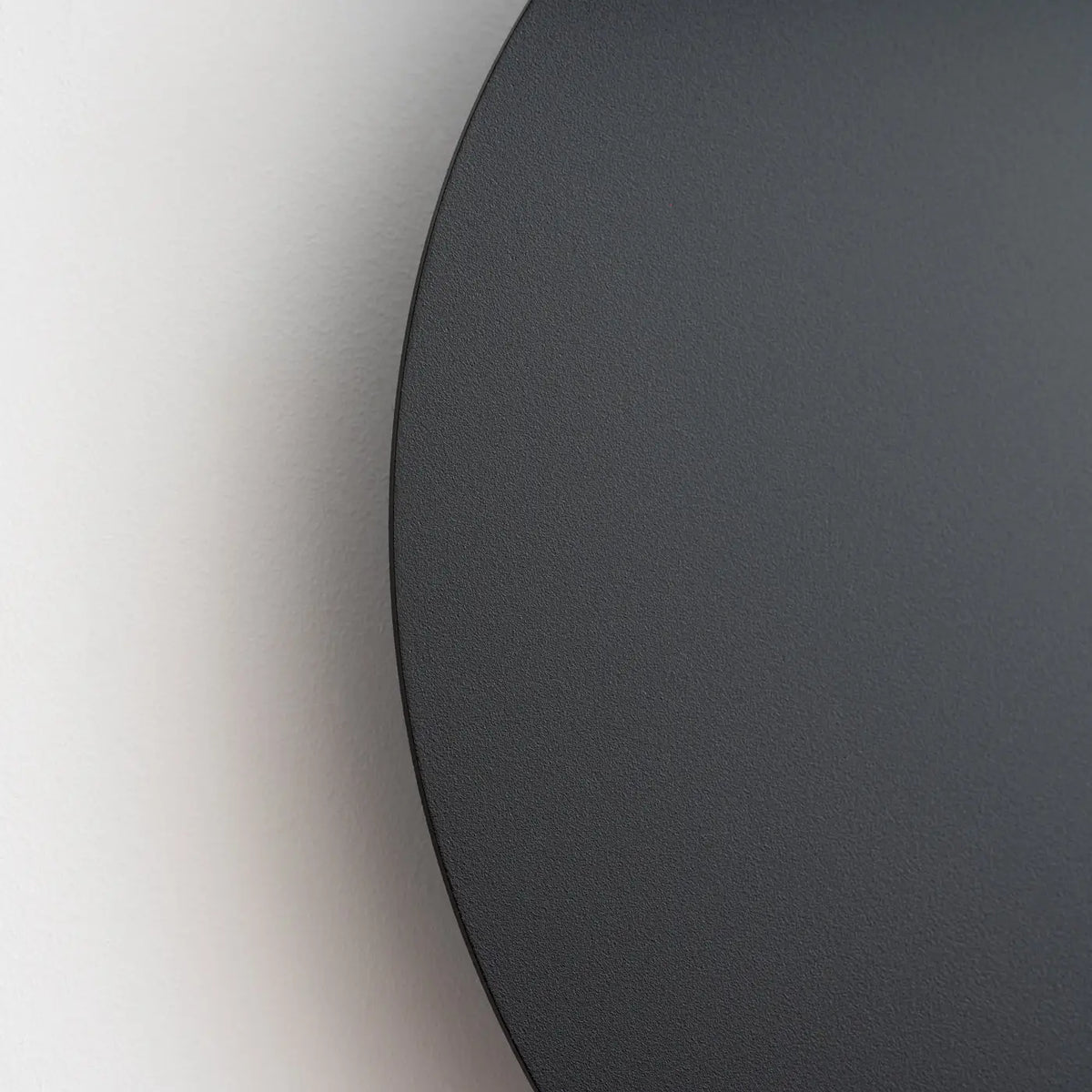 Applique murale disque en acier à halo LED, 30 cm, 20 W
