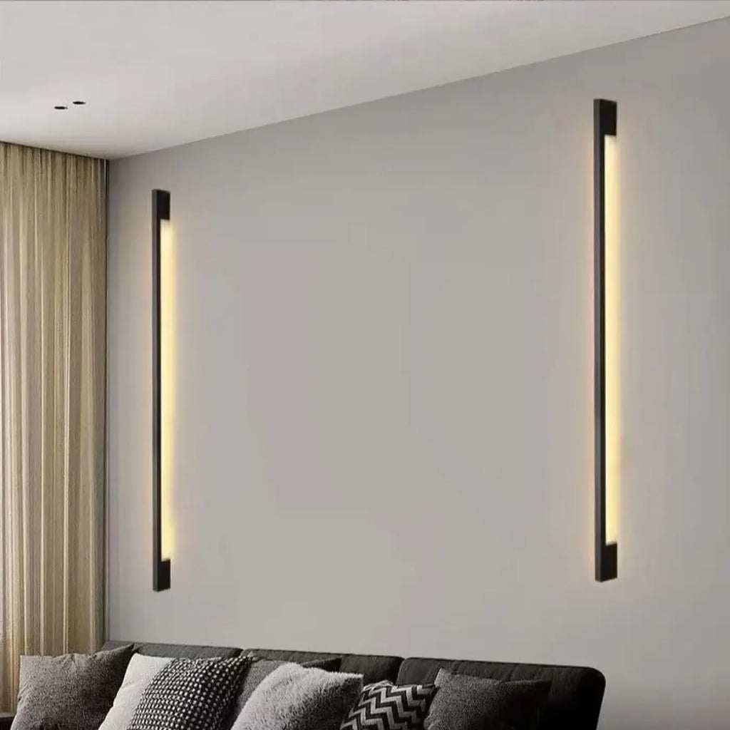 Applique murale LED barre fine, cinq tailles de S à XXL