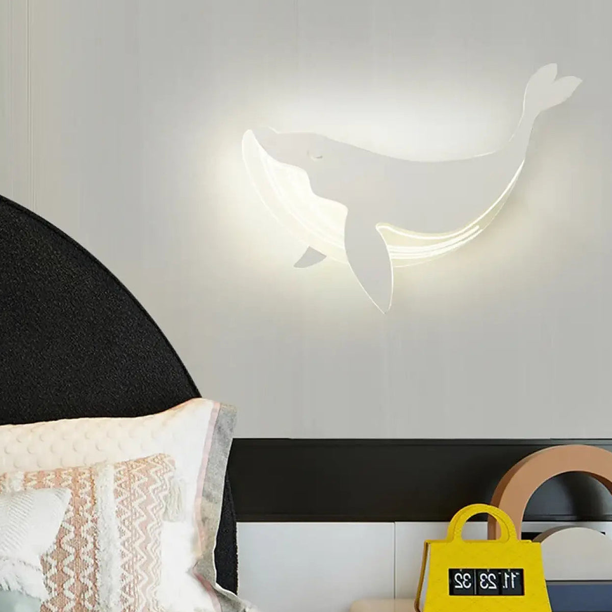 Applique murale enfant ludique, lumière tamisée, deux modèles