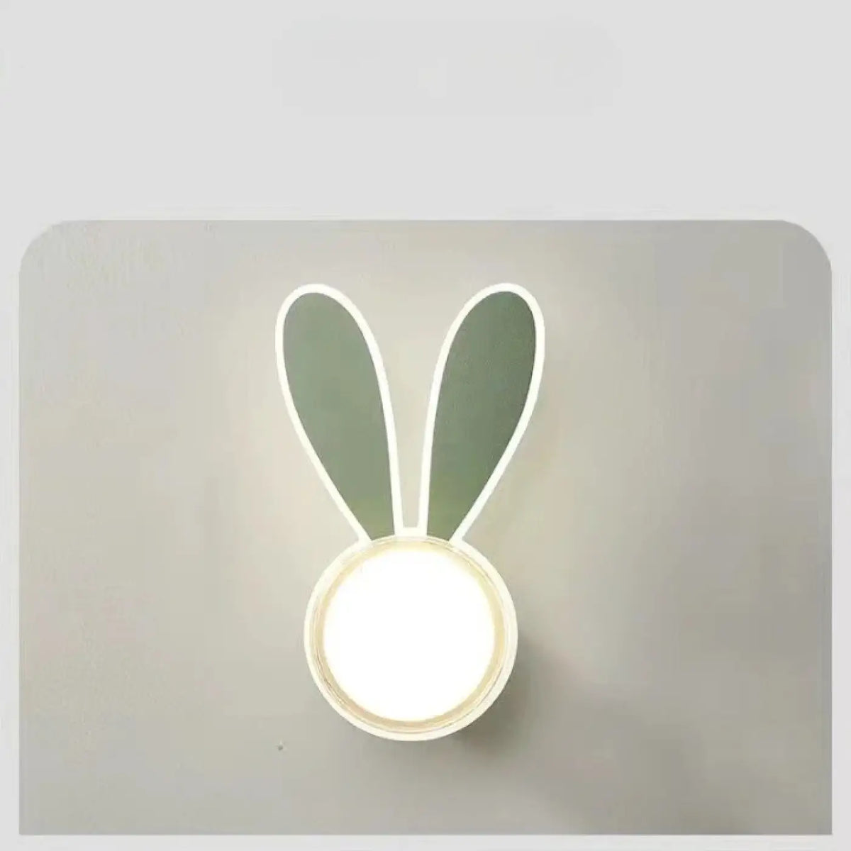 Applique murale enfant ludique, lumière tamisée, deux modèles, vert