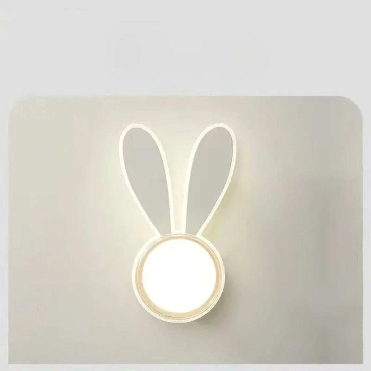 Applique murale enfant ludique, lumière tamisée, deux modèles, blanc