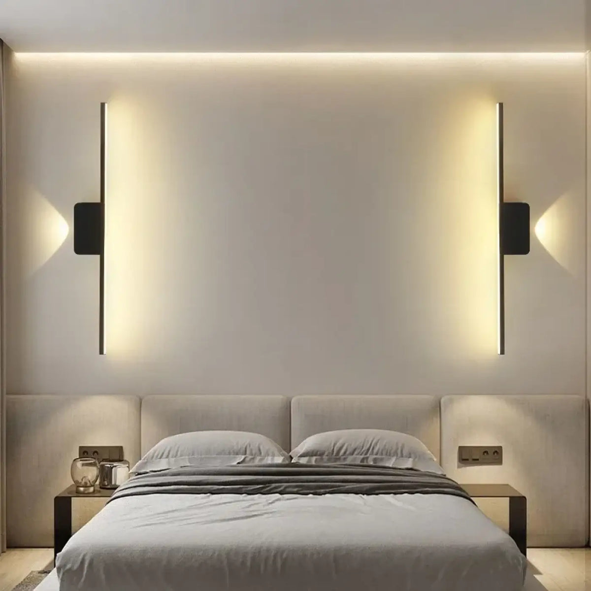 Applique LED barre lumineuse pour miroir, tailles S ou M