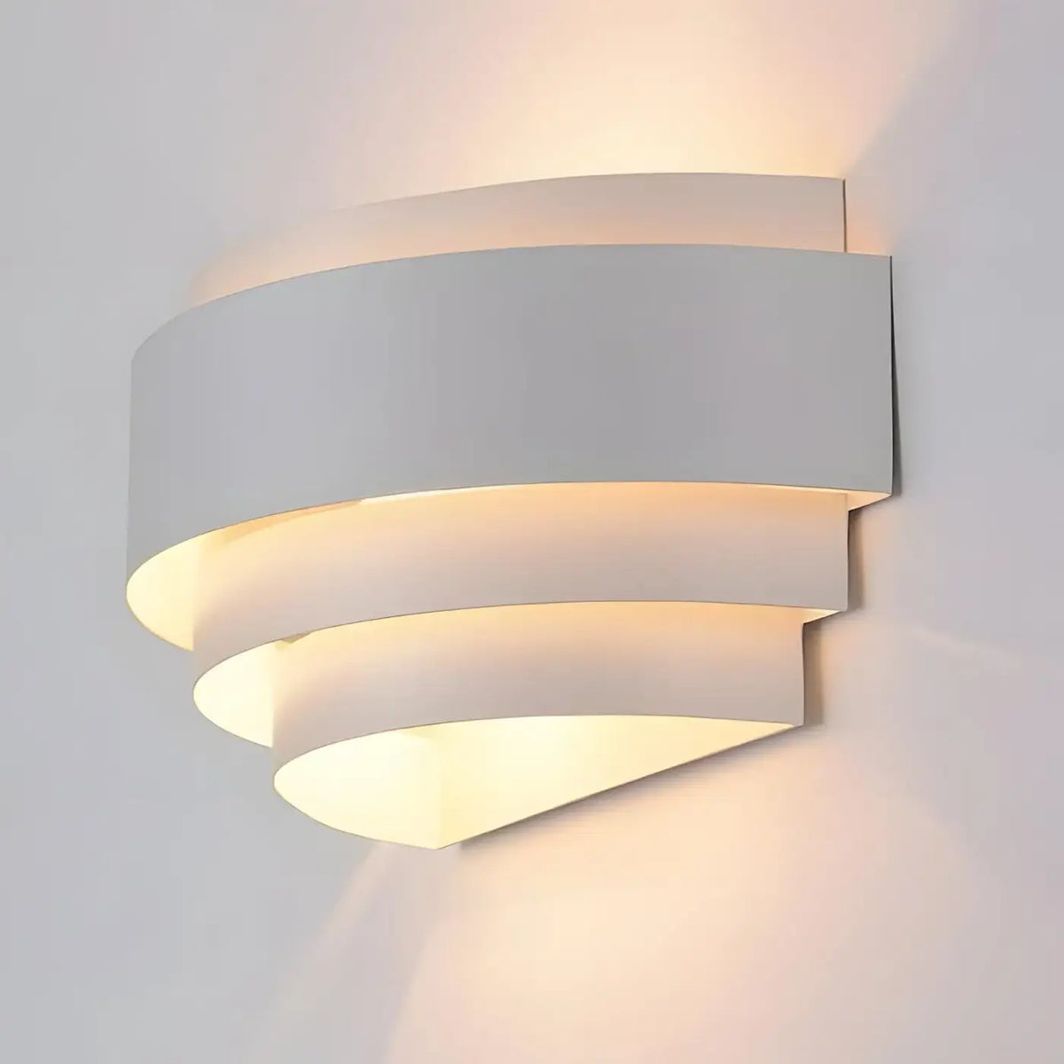 Applique murale LED cylindrique, lumière haut et bas