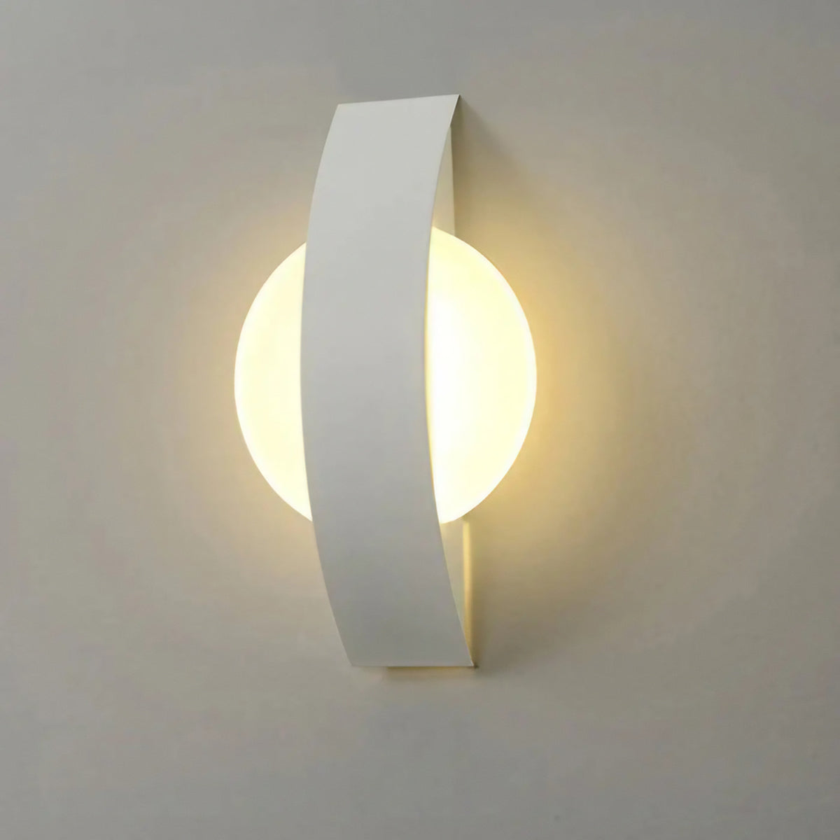 Applique murale LED pour chambre, noire ou blanche, blanc