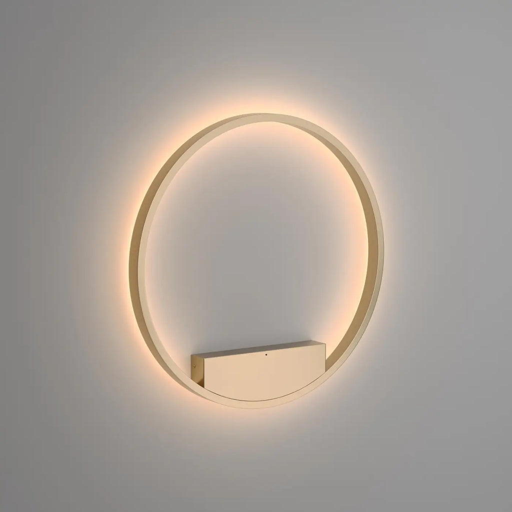 Applique murale LED en anneau de 40 cm, intensité et teinte réglables