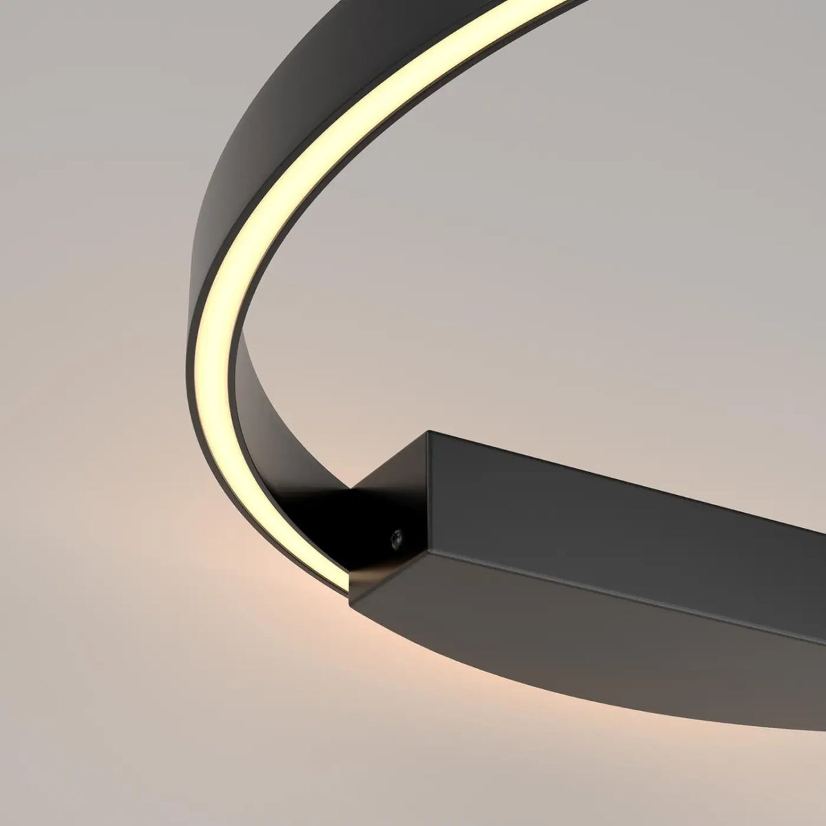 Applique murale LED en anneau de 40 cm, intensité et teinte réglables