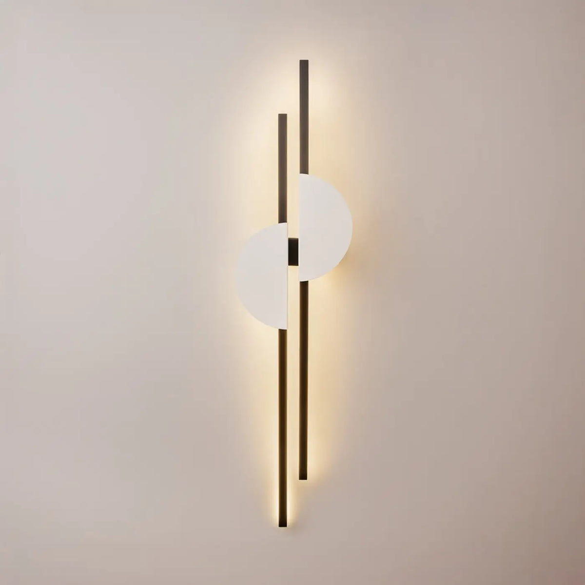 Applique murale LED en tige verticale de 79 cm, gauche ou droite