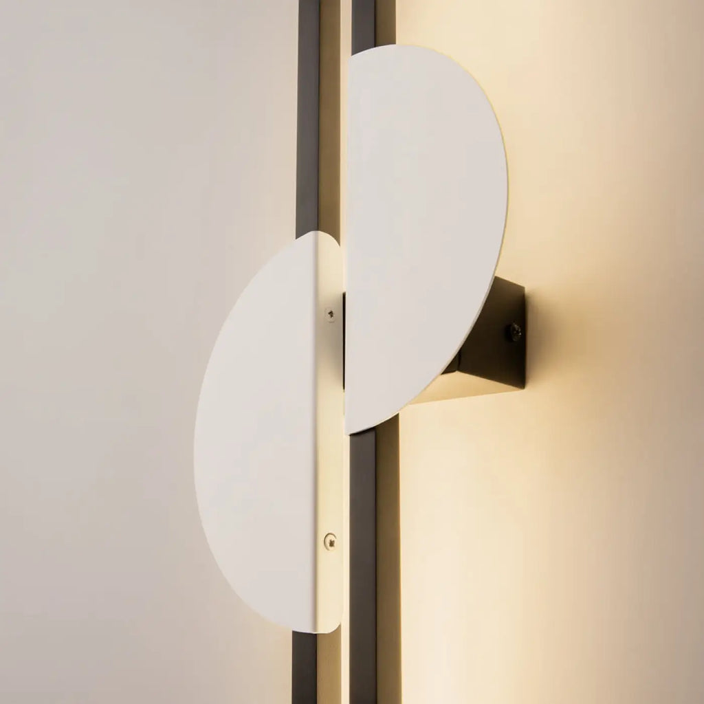 Applique murale LED en tige verticale de 79 cm, gauche ou droite