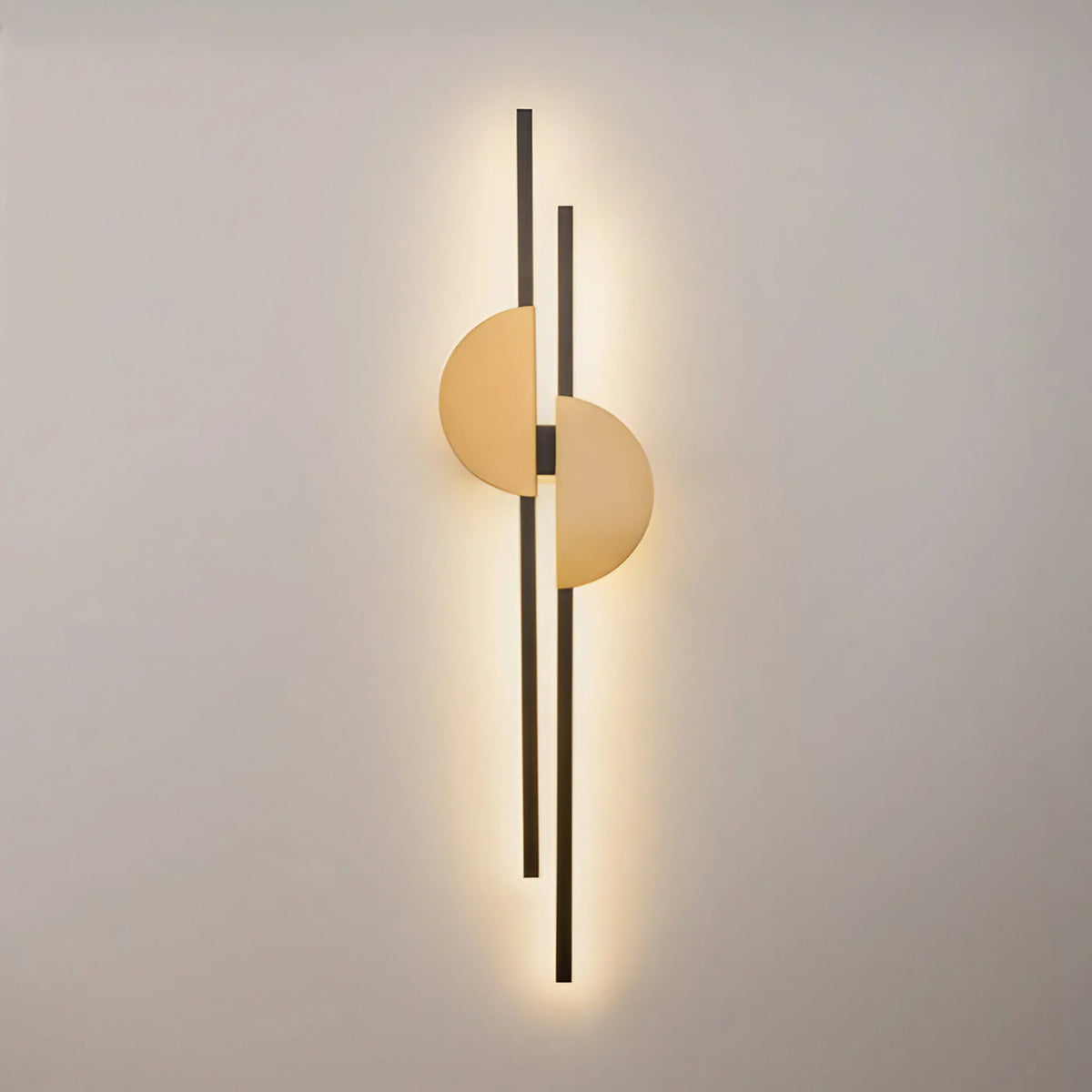 Applique murale LED en tige verticale de 79 cm, gauche ou droite