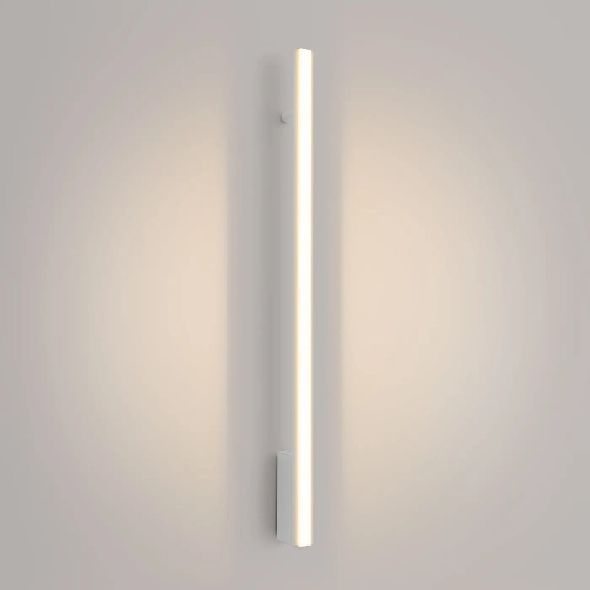 Applique murale LED barre verticale en aluminium, 90 à 150 cm