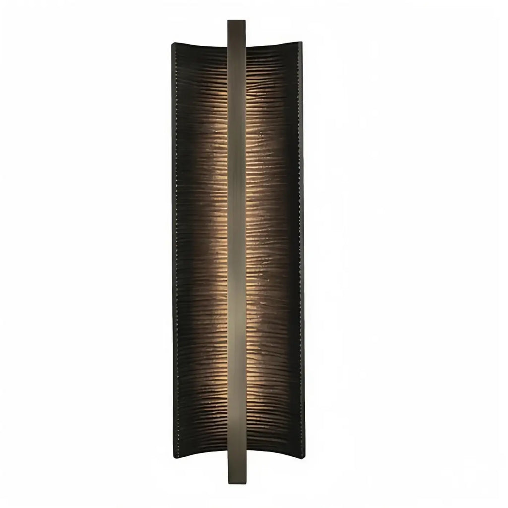 Applique murale design noir et doré, quatre choix de lumière