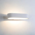 Applique murale moderne à lumière diffuse, blanche ou noire, blanc