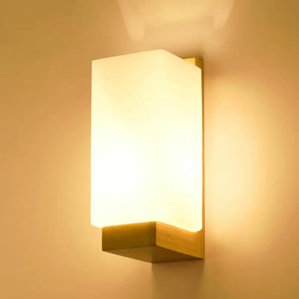 Applique murale minimaliste avec diffuseur lumineux