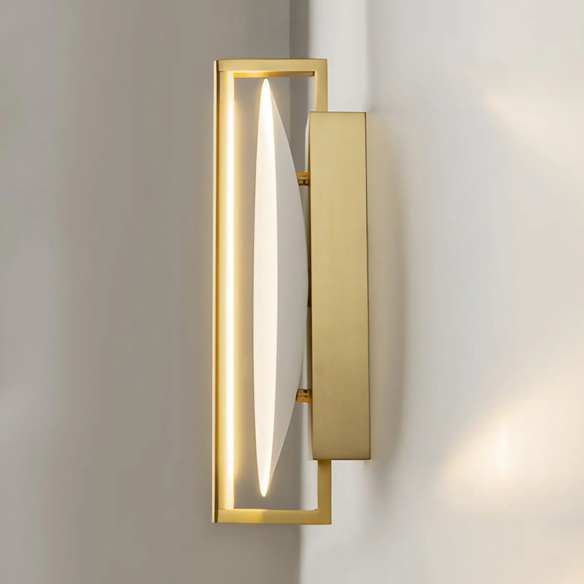 Applique murale LED disque en relief rétroéclairé, 30 cm