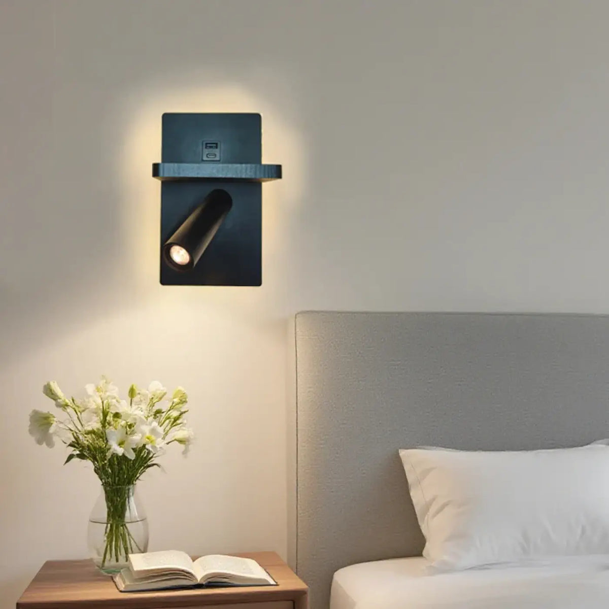 Applique murale moderne à lumière dirigée