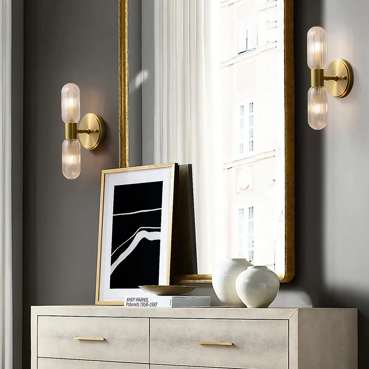 Applique murale moderne au style vintage