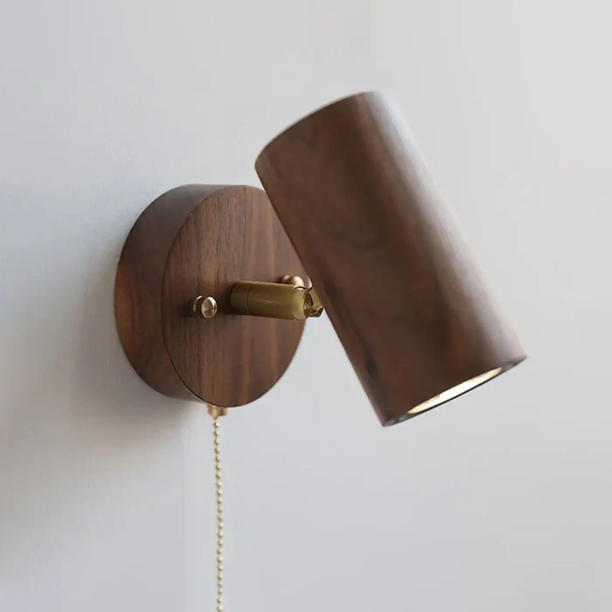 Applique murale orientable en bois naturel