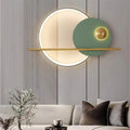 Applique murale LED originale, vert, orange ou noir, vert