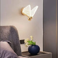 Applique murale papillon, dorée ou multicolore, doré