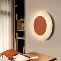 Applique murale LED post-moderne, orange, vert ou noir, orange