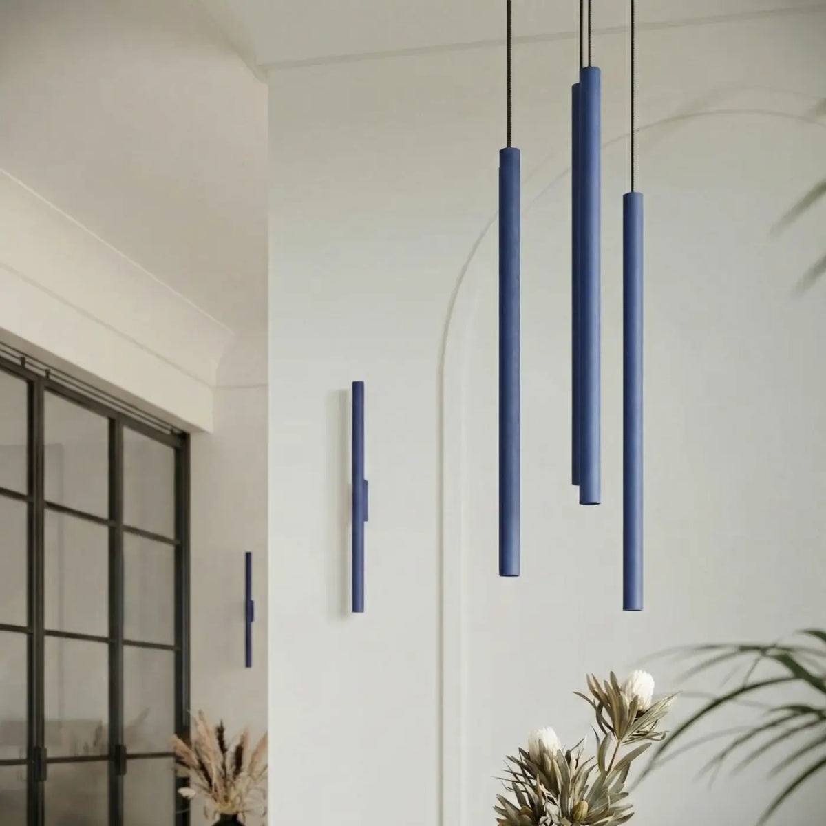 Applique réglette extra plate de 50 cm, lumière vers le haut et le bas