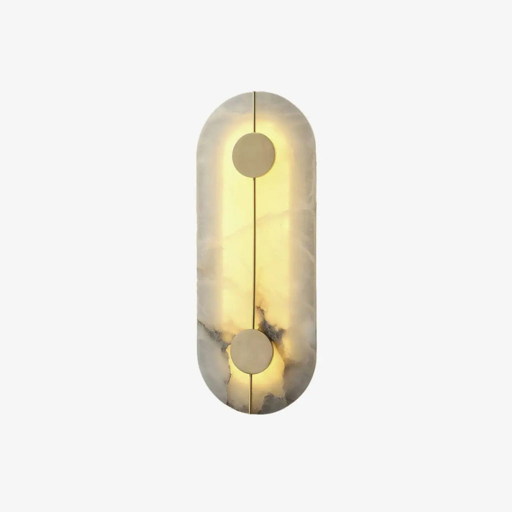 Applique murale blanche, forme ronde ou allongée