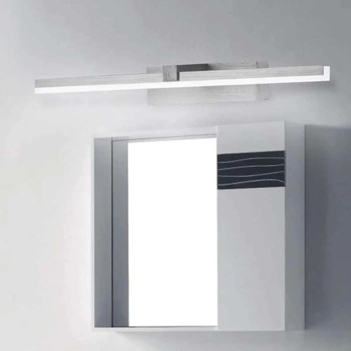 Applique murale noire, argentée ou dorée, ligne moderne, argenté