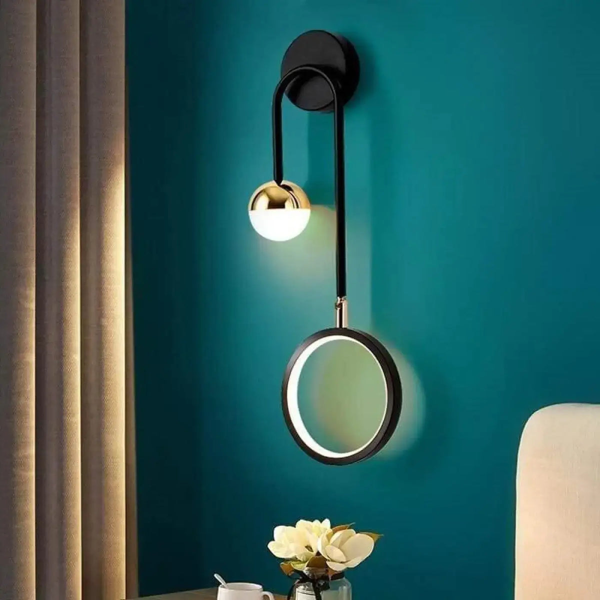 Applique murale scandinave, orientation gauche ou droite