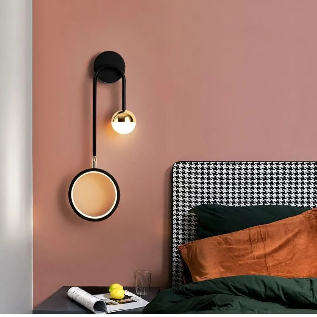 Applique murale scandinave, orientation gauche ou droite
