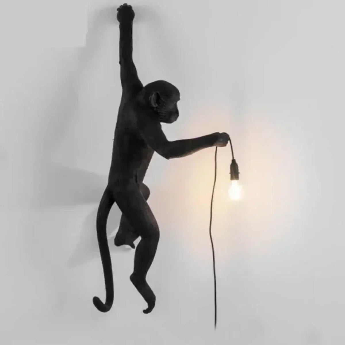 Applique murale singe suspendu, version gauche ou droite