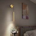 Applique murale à lampe suspendue pour chambre, doré ou noir, doré