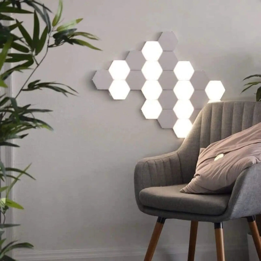 Applique murale tactile, lots de 3 à 10, blanc ou multicolore