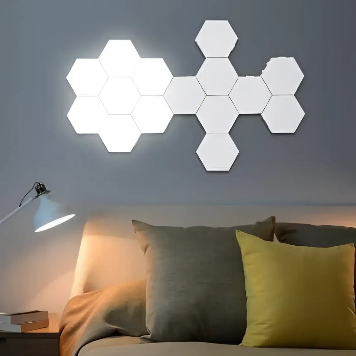 Applique murale tactile, lots de 3 à 10, blanc ou multicolore, blanc
