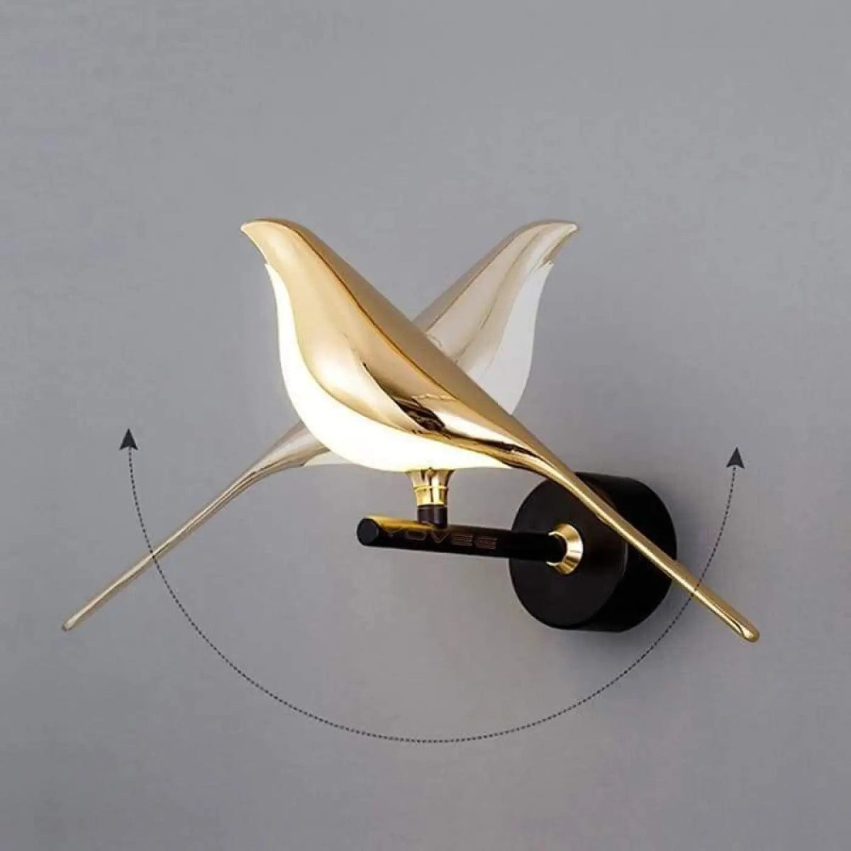 Applique murale oiseau, silhouette d'oiseau en vol