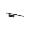 Applique pour tableau LED orientable, tête linéaire de 49,5 cm, noir